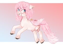 Size: 2546x1833 | Tagged: safe, artist:qawakie, derpibooru import, oc, oc only, earth pony, pony, abstract background, bride, earth pony oc, smiling, solo, unshorn fetlocks