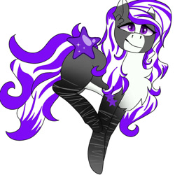 Size: 1500x1500 | Tagged: safe, artist:teonnakatztkgs, derpibooru import, oc, oc only, earth pony, pony, chest fluff, earth pony oc, simple background, smiling, solo, white background