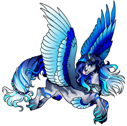 Size: 2495x2480 | Tagged: safe, artist:oneiria-fylakas, derpibooru import, oc, oc:blue sky, pegasus, pony, colored wings, female, mare, multicolored wings, simple background, solo, transparent background, wings