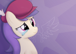 Size: 2970x2100 | Tagged: safe, artist:candy meow, derpibooru import, oc, oc only, oc:ellowee, earth pony, pony, crying, earth pony oc, feathered hat, flag, mascot, proud, solo, tears of joy, two toned mane