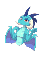 Size: 3000x4000 | Tagged: safe, artist:chedx, derpibooru import, princess ember, dragon, breasts, dragoness, featureless breasts, female, lizard breasts, looking at you, pointing at you, princess embreast, simple background, smiling, solo, stupid sexy princess ember, transparent background