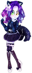 Size: 500x1116 | Tagged: safe, artist:gihhbloonde, derpibooru import, oc, oc only, equestria girls, base used, clothes, female, heterochromia, high heels, shoes, simple background, skirt, smiling, solo, transparent background