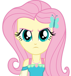 Size: 807x860 | Tagged: safe, artist:edy_january, derpibooru import, edit, fluttershy, better together, equestria girls, @demantis, angry, cute, eyeshadow, female, frown, geode of fauna, gopnik, hardbass, madorable, madshy, magical geodes, makeup, simple background, slav, solo, song, tolik alkogolik, tolik alkogolik (song), transparent background, uamee, vector, vector edit, zhorik, zhorik (song)