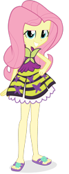 Size: 530x1320 | Tagged: artist needed, safe, derpibooru import, fluttershy, equestria girls, rainbow rocks, feet, female, sandals, simple background, solo, toes, transparent background, vector