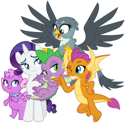 Size: 4183x4116 | Tagged: safe, artist:catachromatic, artist:cloudyglow, artist:frownfactory, artist:stabzor, derpibooru exclusive, derpibooru import, edit, gabby, princess thunder guts, rarity, smolder, spike, dragon, griffon, pony, unicorn, better together, dragon dropped, equestria girls, lost and pound, she's all yak, the ending of the end, .ai available, .svg available, absurd resolution, bandana, cute, dragoness, dragonified, female, flying, grin, hand on hip, harem, looking back, male, mare, one eye closed, open mouth, open smile, pointing, shipping, simple background, smiling, smolderbetes, spabby, sparity, species swap, spike gets all the girls, spike gets all the mares, spolder, spread wings, spunder, straight, transparent background, vector, wall of tags, winged spike, wings, wink