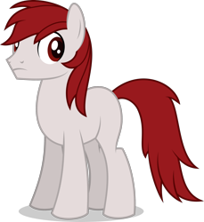 Size: 1922x2098 | Tagged: safe, artist:thatusualguy06, derpibooru exclusive, derpibooru import, oc, oc only, oc:heritage glance, earth pony, pony, 2022 community collab, derpibooru community collaboration, earth pony oc, frown, male, missing cutie mark, shadow, show accurate, simple background, solo, stallion, transparent background, vector