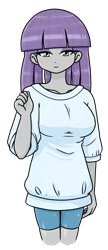 Size: 369x858 | Tagged: safe, artist:batipin, derpibooru import, part of a set, maud pie, equestria girls, breasts, simple background, solo, transparent background