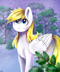 Size: 2501x3001 | Tagged: safe, artist:ske, derpibooru import, oc, oc only, pegasus, pony, commission, tree, tree branch, winter