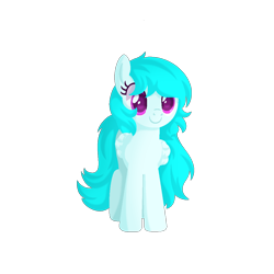 Size: 1100x1100 | Tagged: safe, derpibooru import, oc, oc only, oc:cyan snow, pegasus, pony, 2022 community collab, derpibooru community collaboration, female, simple background, solo, transparent background