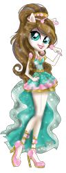 Size: 280x728 | Tagged: safe, artist:gihhbloonde, derpibooru import, equestria girls, base used, clothes, dress, eyelashes, female, high heels, microphone, shoes, simple background, transparent background