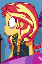 Size: 568x866 | Tagged: safe, derpibooru import, screencap, sunset shimmer, better together, equestria girls, holidays unwrapped, blizzard or bust, cropped, solo