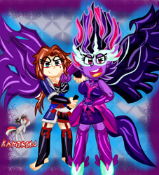 Size: 3900x4290 | Tagged: safe, derpibooru import, midnight sparkle, twilight sparkle, equestria girls, friendship games