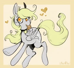 Size: 2345x2156 | Tagged: safe, artist:urbanqhoul, derpibooru import, derpy hooves, pegasus, pony, solo