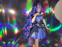 Size: 4032x3024 | Tagged: safe, derpibooru import, princess luna, human, clothes, dress, gown, humanized, kotobukiya, kotobukiya princess luna, merchandise, solo