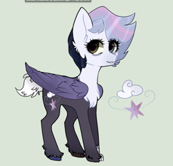 Size: 798x765 | Tagged: safe, artist:teaneey, derpibooru import, oc, oc only, pegasus, pony, base used, chest fluff, eyelashes, female, mare, pegasus oc, solo, unshorn fetlocks, wings