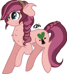 Size: 1018x1123 | Tagged: safe, artist:gallantserver, derpibooru import, oc, oc:sugarmaple pecan, earth pony, pony, female, mare, offspring, parent:flash sentry, parent:gloriosa daisy, simple background, solo, transparent background