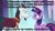 Size: 1280x720 | Tagged: safe, derpibooru import, edit, edited screencap, screencap, chancellor neighsay, twilight sparkle, twilight sparkle (alicorn), alicorn, pony, unicorn, school daze, angry, caption, doctor who, duo, engrish, facial hair, female, goatee, image macro, jon pertwee, male, mare, ribbon, stallion, stare, text, third doctor