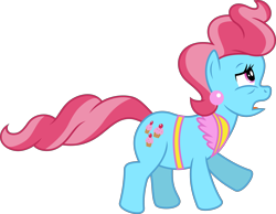 Size: 5159x4000 | Tagged: safe, artist:jeatz-axl, derpibooru import, cup cake, earth pony, pony, female, mare, running, simple background, solo, transparent background, vector