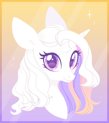 Size: 3000x3407 | Tagged: safe, artist:belka-sempai, derpibooru import, oc, oc only, pony, unicorn, beautiful, commission, horn, simple background, solo, unicorn oc