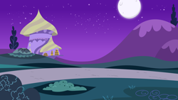 Size: 4000x2250 | Tagged: safe, artist:jeatz-axl, derpibooru import, background, moon, night, no pony, walkway