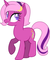 Size: 4523x5325 | Tagged: safe, artist:illumnious, derpibooru exclusive, derpibooru import, oc, oc:flares midnight, unicorn, adobe illustrator, headband, looking to side, looking to the right, solo, vector