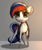 Size: 2500x3000 | Tagged: safe, artist:skitsroom, oc, oc only, oc:marussia, earth pony, pony, blue eyes, braid, cute, female, nation ponies, pointy ponies, ponified, russia, solo