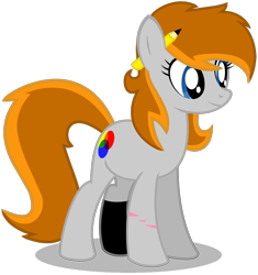 Size: 986x1047 | Tagged: safe, artist:amgiwolf, derpibooru import, oc, oc only, oc:primitive, earth pony, pony, clothes, earth pony oc, eyelashes, pencil, simple background, smiling, socks, solo, transparent background