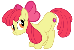 Size: 1280x859 | Tagged: safe, artist:gmaplay, derpibooru import, apple bloom, earth pony, pony, ass, ass up, butt, face down ass up, older, older apple bloom