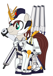 Size: 1316x1876 | Tagged: safe, artist:gmaplay, derpibooru import, oc, oc:stardust memory, pony, unicorn, armor, male, nu gundam, simple background, solo, stallion, transparent background