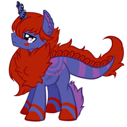 Size: 2000x2000 | Tagged: safe, artist:php110, ponerpics import, oc, oc only, pony, unicorn, colored hooves, ear fluff, ears, hoof fluff, horn, leonine tail, male, simple background, solo, speedpaint available, stallion, transparent background, unicorn oc