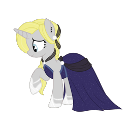 Size: 1700x1700 | Tagged: safe, artist:katelynleeann42, derpibooru import, oc, oc:moon beam, pony, unicorn, clothes, dress, female, gala dress, mare, show accurate, simple background, solo, transparent background