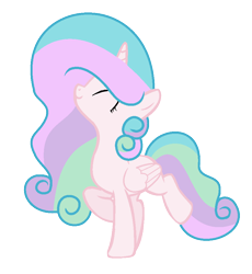 Size: 844x916 | Tagged: safe, artist:starshinesentry07, derpibooru import, oc, alicorn, pony, alicorn oc, base used, eyes closed, female, horn, magical lesbian spawn, mare, offspring, parent:princess amore, parent:princess celestia, simple background, solo, transparent background, wings