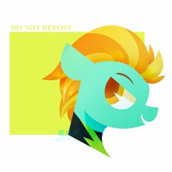 Size: 2500x2500 | Tagged: safe, artist:yaaaco, derpibooru import, lightning dust, pegasus, pony, clothes, female, grin, mare, smiling, solo, the washouts, uniform, washouts uniform