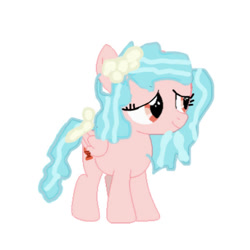 Size: 600x600 | Tagged: safe, artist:shayla100508, derpibooru import, cozy glow, pegasus, pony, 1000 hours in ms paint, alternate hairstyle, female, filly, reformed, solo