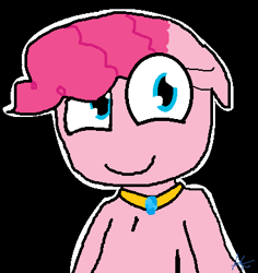 Size: 368x390 | Tagged: safe, artist:sansisk, derpibooru import, pinkie pie, alien, cute, daaaaaaaaaaaw, diapinkes, element of laughter, hnnng, solo, species swap, wander over yonder