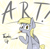 Size: 2076x2031 | Tagged: safe, artist:pinkberry, derpy hooves, pegasus, female, looking at you, mare, mouth hold, pencil, solo, sunburst background, text