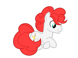 Size: 1369x1021 | Tagged: safe, artist:galaxyswirlsyt, derpibooru import, oc, oc:bubble air, earth pony, pony, lying down, male, offspring, parent:fire streak, parent:sunset shimmer, parents:sunsetstreak, prone, simple background, solo, stallion, transparent background