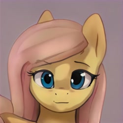 Size: 1024x1024 | Tagged: safe, artist:thisponydoesnotexist, derpibooru import, pony, neural network, not fluttershy, simple background