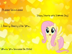 Size: 1210x906 | Tagged: safe, artist:mlpfan3991, derpibooru import, fluttershy, pegasus, pony, hearts and hooves day, holiday, valentine's day, valentine's day card