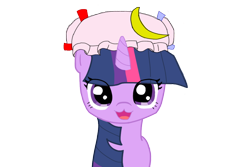 Size: 1080x720 | Tagged: safe, derpibooru import, twilight sparkle, unicorn twilight, unicorn, patchouli knowledge, touhou