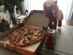 Size: 2048x1536 | Tagged: safe, derpibooru import, cheerilee, pony, bad puns in the comments, coke, food, forever alone, heart, holiday, meme, pizza, puns in the comments, soda, valentine's day, waifu dinner