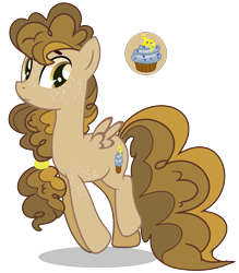 Size: 1237x1409 | Tagged: safe, artist:venomous-cookietwt, derpibooru import, oc, pegasus, pony, female, mare, offspring, parent:cheese sandwich, parent:derpy hooves, simple background, small wings, solo, transparent background, wings