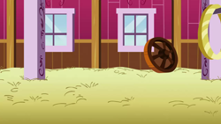 Size: 1280x720 | Tagged: safe, derpibooru import, screencap, hearts and hooves day (episode), applejack's barn, background, liminal space, no pony, scenic ponyville, sweet apple acres