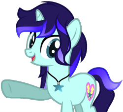 Size: 846x768 | Tagged: safe, artist:aquabright0219, derpibooru import, oc, oc only, oc:aqua bright, pony, unicorn, female, horn, jewelry, mare, necklace, open mouth, raised hoof, raised leg, simple background, smiling, solo, transparent background, underhoof, unicorn oc