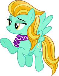 Size: 3278x4198 | Tagged: safe, artist:anime-equestria, derpibooru import, lightning dust, pegasus, alternate hairstyle, female, simple background, smiling, solo, transparent background, vector, wings