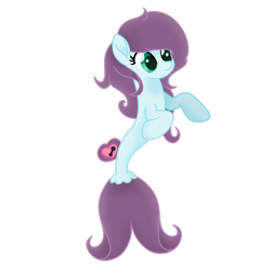 Size: 2449x2449 | Tagged: safe, artist:violight0803, derpibooru import, oc, oc only, earth pony, pony, seapony (g4), dorsal fin, fish tail, green eyes, movie accurate, seaponified, simple background, solo, species swap, tail, transparent background