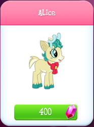 Size: 340x456 | Tagged: safe, derpibooru import, alice the reindeer, best gift ever, gameloft, gem