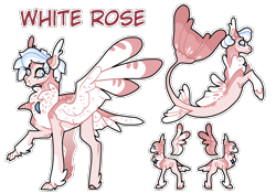 Size: 2000x1400 | Tagged: safe, artist:x-vintage--owl-x, derpibooru import, oc, oc:white rose, classical hippogriff, hippogriff, seapony (g4), blue eyes, simple background, solo, transparent background