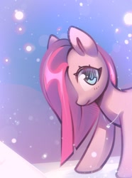 Size: 1045x1402 | Tagged: safe, artist:mirroredsea, derpibooru import, pinkie pie, earth pony, pony, female, jewelry, looking at you, mare, necklace, pinkamena diane pie, solo