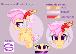 Size: 2500x1765 | Tagged: safe, artist:2pandita, derpibooru import, oc, oc only, oc:tender mist, pegasus, pony, female, filly, reference sheet, solo